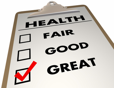 Health Checkup Evaluation Score Checklist 3d Illustration